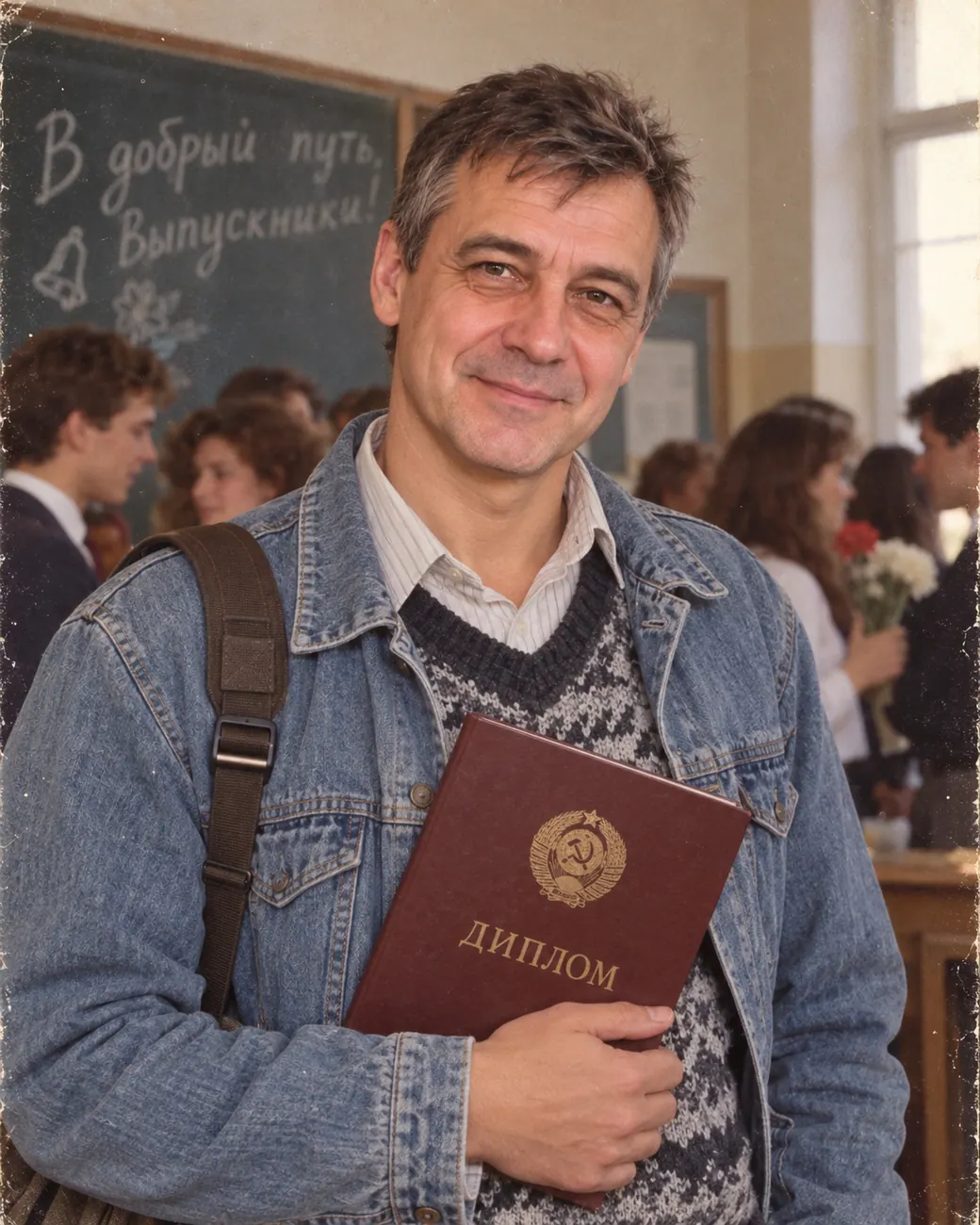 Артём на выпускном
